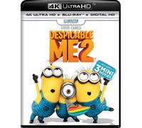 Despicable Me 2 (Blu-ray) Steve Carell Kristen Wiig Benjamin Bratt Russell Brand