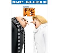 Despicable Me 3 (Blu-ray) Steve Carell Kristen Wiig Trey Parker Miranda Cosgrove