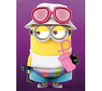 Despicable Me 3 Slurp-Stampa su Tela, 60 x 80 cm, Misto Cotone, Multicolore