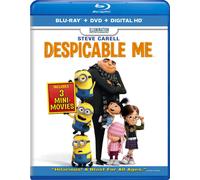 Despicable Me (Blu-ray) Steve Carell Jason Segel Russell Brand Kristen Wiig