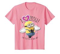 Despicable Me Minions I Love You Angel Wings Maglietta