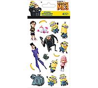 Despicable Me3 Standard Stickers 4/Pkg-
