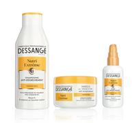 DESSANGE - Cofanetto Nutri Extreme - Shampoo + Maschera per capelli + Elixir anti-secchezza - Formula arricchita con olio di volubilis* - Nutre e restituisce un tocco setoso - Per capelli secchi