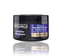 DESSANGE - Maschera per capelli cheratina morfosa - Formula arricchita con cheratina vegetale e acido ialuronico - Cura ricostruttiva - Ripara e protegge la fibra dei capelli - Capelli danneggiati