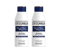 Dessange, Shampoo anti-giallo all'acido ialuronico per capelli bianchi e grigi, 250 ml, 2 pz.