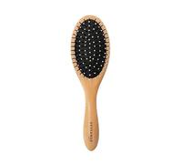DESSANGE Spazzola per capelli ovale in legno e nylon - lucentezza e morbidezza - per capelli normali a spessi
