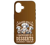 Dessert Baking Gnomes For Women Bakers With Funny Sayings Custodia per iPhone 16