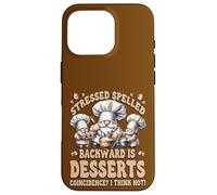 Dessert Baking Gnomes For Women Bakers With Funny Sayings Custodia per iPhone 16 Pro