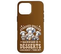Dessert Baking Gnomes For Women Bakers With Funny Sayings Custodia per iPhone 16 Pro Max