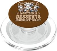 Dessert Baking Gnomes For Women Bakers With Funny Sayings PopSockets PopGrip per MagSafe