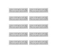 Dessert Boxes Paper Rectangular for Packing Macaron 20Pcs White Color