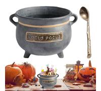 Dessert Counter Organizer Food Holder Multi-Purpose For Restaurant Picnic Catering Truck Living Room | Halloween Snack Bowl,Halloween Cauldron Snack Bowl -