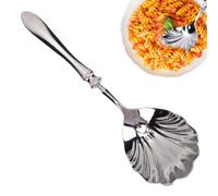 Dessert Spoons, Shell Shape Stainless Steel Tableware, Serving Tea Spoons | Kitchen Dessert Spoon For Pudding, Dessert, Ice Cream, Cake, Kitchen, Restaurant, Shop