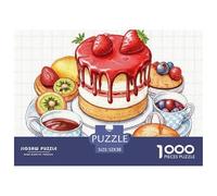 Dessert Tea Party Collection (2) 1000 Elementi Jigsaw Puzzle Classici Decorazione Per La Casa Puzzle GiocattoloPuzzle Antistress Per Regali 52x38cm/1000pcs