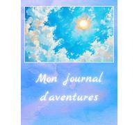 Dessine en Haut et Écris en Bas: Mon Journal Illustré / Livre Illustré / Carnet de Dessin et d’Écriture pour Adultes et Enfants - Soleil dans le Ciel