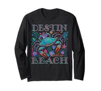 DESTIN BEACH FLORIDA BLUE CRAB ESTATE SPIAGGIA REGALI PER LE VACANZE Maglia a Manica