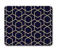 Destination Vinyl ltd Confortevole Mat Mouse - Astratta Geometrica del Modello 23.5 x 19.6 cm (9.3 x 7.7 Inches) per Il calcolatore & Computer Portatile, Ufficio, Regalo, Base Antiscivolo - RM2361