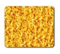 Destination Vinyl ltd Confortevole Mat Mouse - Tasty maccheroni Cibo Formaggio 23.5 x 19.6 cm (9.3 x 7.7 Pollici) per Il calcolatore & Computer Portatile, Ufficio, Regalo, Antiscivolo Base - RM3847