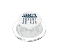 Destini delle sei mogli di Enrico VIII Navy Print PopSockets PopGrip per MagSafe