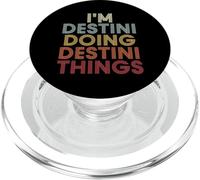 Destini Name Destini Personalized Name First Given PopSockets PopGrip per MagSafe