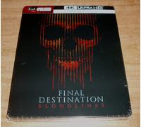 Destino Finale Lazos Di Sangue (FINAL DESTINATION) 4K + Blu-ray Steelbook Nuovo
