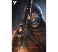 Destiny 2 poster Cayde-6 (61 cm x 91,5 cm) + 2 listelli trasparenti per poster con sospensione