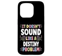 DESTINY Personalized Women's Gift Custom DESTINY Custodia per iPhone 15 Pro