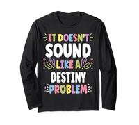 Destiny Personalized Women's Gift Custom Destiny Maglia a Manica
