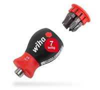 WIHA 3801 - Il set di bit Softball Finish® , 7-time misti, Stubby