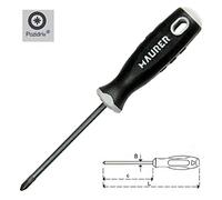 Destornillador Maurer Pozidriv 2x150 mm.