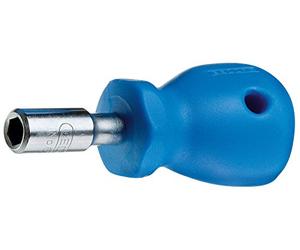 Destornillador para puntas 1/4", 80 mm