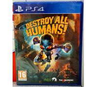 DESTROY ALL HUMANS (A CACCIA DI UMANI) PS4 PLAYSTATION 4 EU CON ITALIANO NUOVO