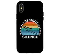 Destroy Silence Brass Instrument Trombone Player Trombonist Custodia per iPhone X/XS