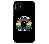 Destroy Silence Percussion Instrument Drummer Percussionist Custodia per iPhone 11