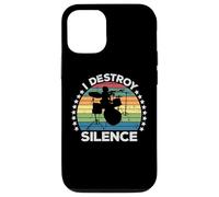 Destroy Silence Percussion Instrument Drummer Percussionist Custodia per iPhone 12/12 Pro