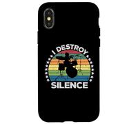 Destroy Silence Percussion Instrument Drummer Percussionist Custodia per iPhone X/XS