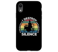 Destroy Silence Percussion Instrument Drummer Percussionist Custodia per iPhone XR