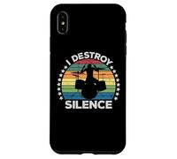Destroy Silence Percussion Instrument Drummer Percussionist Custodia per iPhone XS Max