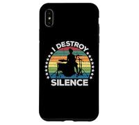 Destroy Silence Percussion Instrument Drummer Percussionist Custodia per iPhone XS Max