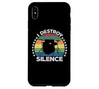 Destroy Silence Percussion Instrument Drummer Percussionist Custodia per iPhone XS Max