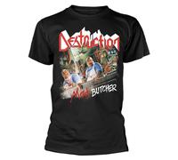 Destruction 'Mad Butcher' (Nero) T-Shirt - NUOVO E UFFICIALE