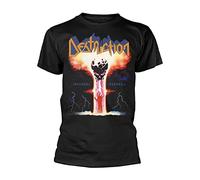 Destruction T Shirt Infernal Overkill Band Logo Nuovo Ufficiale Uomo Nero Size L