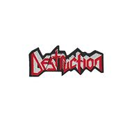 Destruction Thrash - Toppa ricamata con ferro da stiro, accessorio per souvenir