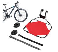 Detachable Handlebar Rack, Heavy Duty Front Bracket, Mountain Bike Cargo Carrier, Lightweight Steer Tube Mount, Removable Storage Bag Transport for Long Distance Travel Cruiser