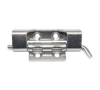 Detachable Hinge with Pin for Industrial Exterior Installation of Electrical and Kitchen Cabinet Doors 1Pcs(CL283-1-201ZG)