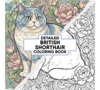 Detailed British Shorthair Coloring Book