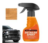 Detailer Spray 5-in-1 | Spray Pulitore Auto | Nebulizzatore 120ml con Salvietta per Brillantezza Finitura Duratura Protezione Superfici Interne Rimuove Lieve Sporco