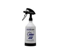 detailmate creato da Kwazar Mercury Super PRO+ Flacone spray a 360 gradi da 1 litro, trigger a doppia azione nero