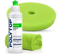Detailmate Polytop, set di lucidatura per il trattamento professionale dell'auto, set eccentrico: adatto anche per principianti (sigillatura APEX Seal + PAD + panno lucidante)