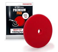 detailmate, set per lucidatura composto da lucido Menzerna Medium Cut 3 in 1, 250 ml, HCC 300, cuscinetto per cera heavy/medium/soft, Endless Finish, Control Cleaner, panno in microfibra lucidante